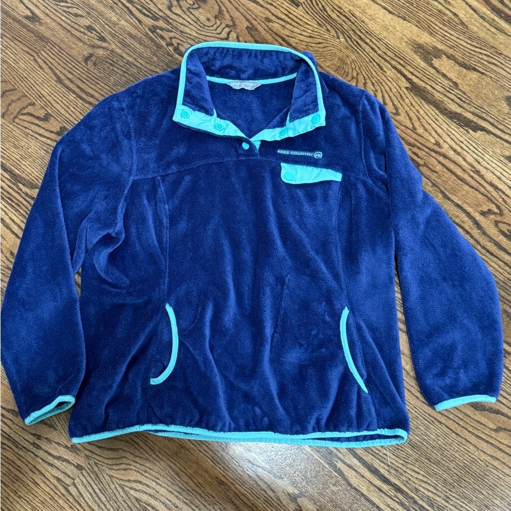 Free Country pullover fleece sweatshirt